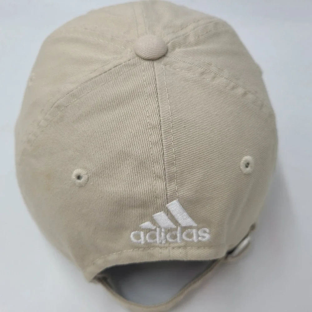 Golden State Warriors‎ Hat Strapback Adidas Beige NBA Basketball Stephen Curry